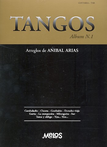 Tangos - Album no.1 for guitar/tab (with lyrics)