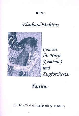 Konzert fr Harfe (Cembalo) und Zupforchester Partitur