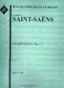Symphony no.1 op.2 for orchestra score