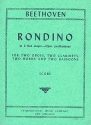 Rondino in E Flat Major op.posth. for 2 oboes, 2 clarinets, 2 horns and 2 bassoons study score