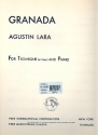 Granada for trombone (cello) and piano