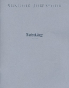 Marienklnge op.214 fr Orchester Partitur