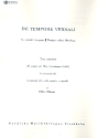De Tempore vernali for female chorus a cappella score (la)