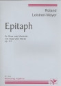 Epitaph op.117 fr Oboe (Klarinette) und Orgel (Klavier)