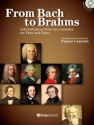 From Bach to Brahms (+CD) for flute and piano