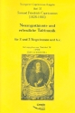 Neuangestimmte und erfreuliche Tafelmusik fr 2-3 Singstimmen und Bc 3 Partituren und Bc-Stimme (Bc nicht ausgesetzt)