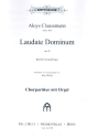 Laudate Dominum op.30 fr gem Chor und Orgel Partitur