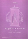 Magnificat in g Major for organ