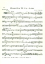Ouvertre A-Dur Nr.1 op.1 fr Zupforchester Kontrabass
