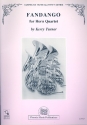 Fandango for horn quartet score and parts