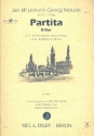Partita D- Dur fr 2 Hrner, Violine, Viola d'amore, Laute und Bc Partitur