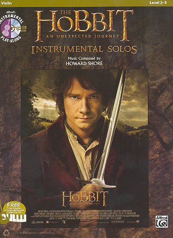 The Hobbit - an unexpected Journey (+mp3 CD): for violin