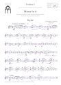 Messe in A fr 1-2 Soprane (Chor) und Orgel (Streicher ad lib) Stimmensatz (3-2-1-3)