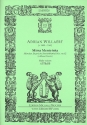 Missa Mente tota (ohne Credo) für Männerchor a cappella Partitur