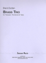 Brass Trio for trumpet, trombone and tuba score and parts