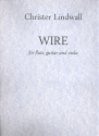 Wire for flute, guitar and viola performance score