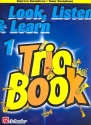 Look listen and learn vol.1 - Trio Book for 3 tenor saxophones (soprano saxophones) score