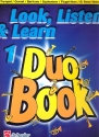 Look listen and learn vol.1 - Duo Book for trumpet/cornet/baritone/euphonium/Flugel horn/tenor horn in Eb score treble clef