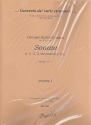 Sonaten Band 1 fr 1-3 Melodieinstrumente und Bc Partitur