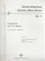 Capriccio from Partita no.2 BWV826 for clarinet (violin/oboe/flute), viola and violoncello (bassoon) score and parts
