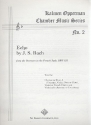 Echo from the Overture in french Style BWV831 for clarinet (violin), viola (french horn) and violoncello (bassoon) score and parts