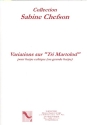 Variations sur Tri martolod pour harpe celtique (grand harpe)