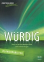 W�rdig f�r gem Chor und Klavier Partitur