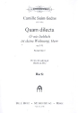Quam dilecta op.148 fr gem Chor und Orgel (Harfe ad lib) Harfe