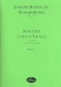 Sonates a deux violes op.10 Band 1 (nos.1-3) fr 2 Viole da gamba 2 Spielpartituren