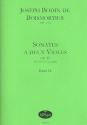 Sonates a deux violes op.10 (nos 4-6) fr 2 Viole da Gamba 2 Spielpartituren