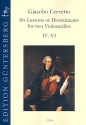 6 Lessons op.4 vol.2 (nos.4-6) for 2 violoncellos score and parts