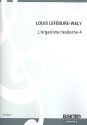 L'organiste moderne vol.4 pour orgue Reprint