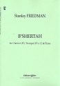 B'Shertah for clarinet, trumpet in bb of c and piano