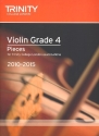 Pieces 2010-2015 Grade 4 for violin and piano