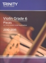 Pieces 2010-2015 Grade 6 for violin and piano