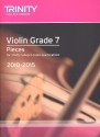 Pieces 2010-2015 Grade 7 for violin and piano
