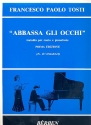 Abbassa gli occhi per canto e pianoforte