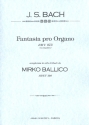 Fantasia pro Organo BWV573 per organo