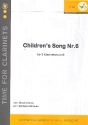 Children's Song Nr.6 fr 3 Klarinetten Partitur und Stimmen