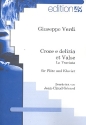Croce e delizia et valse from La traviata for flute and piano