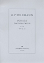 Sonate d-Moll TWV42:d8 fr 2 Violinen und Bc Partitur und Stimmen (Bc nicht ausgesetzt)