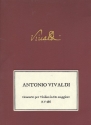 Konzert C-Dur RV186 für Violine und Streicher Partitur, Klavierauszug und Stimmen (1-1-1-1)