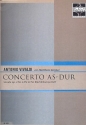 Concerto As-Dur fr Piccolo-Trompete, Trompete, Horn, Euphonium (Pos) und Tuba Partitur und Stimmen