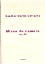 Missa da camera op.80 fr Sopran solo, gem Chor, horn, Harfe, Violoncello, Kontrabass, Orgel und Schlagzeug, Partitur