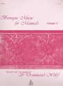 Baroque Music for Manuals vol.5 for organ (manualiter)