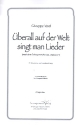 berall auf der Welt singt man Lieder fr Frauenchor und klavier Chorpartitur