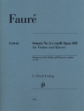 Sonate e-Moll Nr.2 op.108 fr Violine und Klavier