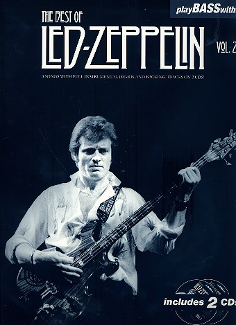 Play Bass with The Best of Led Zeppelin vol.2 (2 CD's): songbook vocal/bass/tab