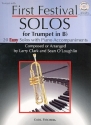First Festival Solos (+mp3-CD) for trumpet and piano with printable piano accompaniment
