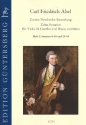 10 Sonaten aus der 2. Pembroke-Sammlung Band 2 fr Viola da gamba und Bc Partitur und Stimmen (Bc ausgesetzt)